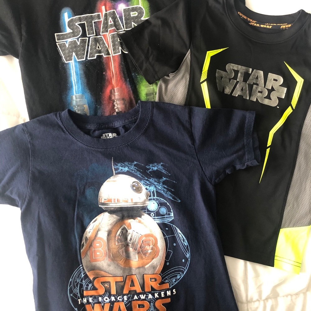 Star Wars tee lot